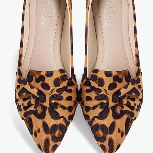 Comfortable Cushion Leopard Print Women's Ballet Flats - Picture 6 of 14